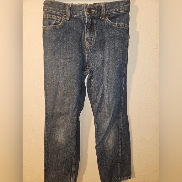 Cat & Jack Relaxed Fit Girls Jeans Size 12 - Picture 2 of 10